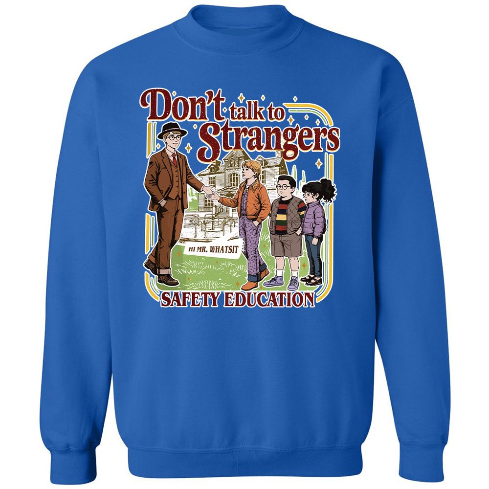 Classic Unisex Sweatshirt - X6TS76DU - Royal - 9