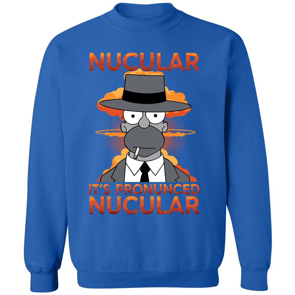Classic Unisex Sweatshirt - X9FB6YWW - Royal - 9