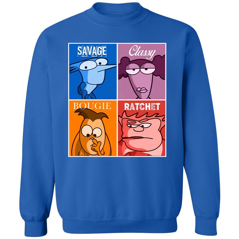 Classic Unisex Sweatshirt - 6NSDXMZ8 - Royal - 9