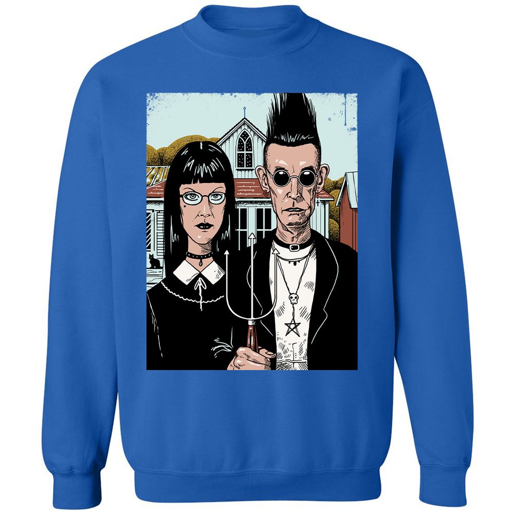 Classic Unisex Sweatshirt - MHW7PTVK - Royal - 9