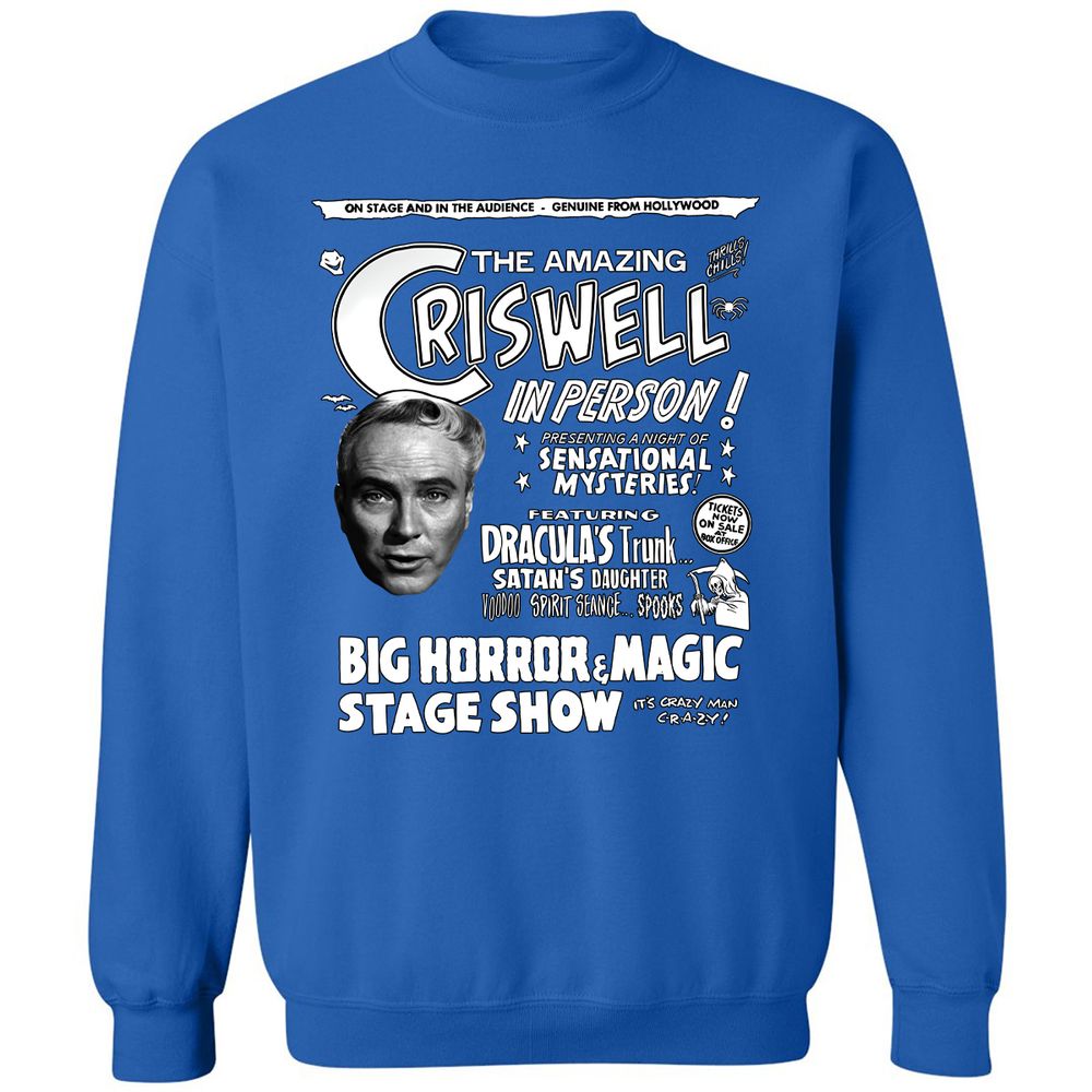 Classic Unisex Sweatshirt - DUWHHCRB - Royal - 9