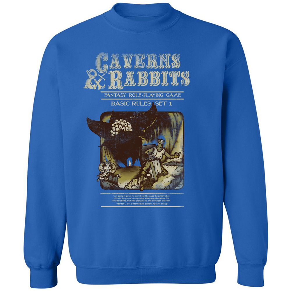 Classic Unisex Sweatshirt - ZXSBUKL4 - Royal - 9