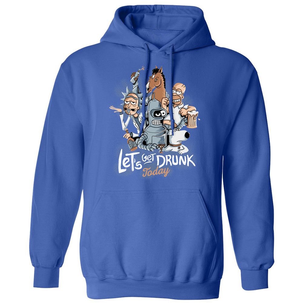 Classic Unisex Hoodie - U5AZTJKU - Royal - 9
