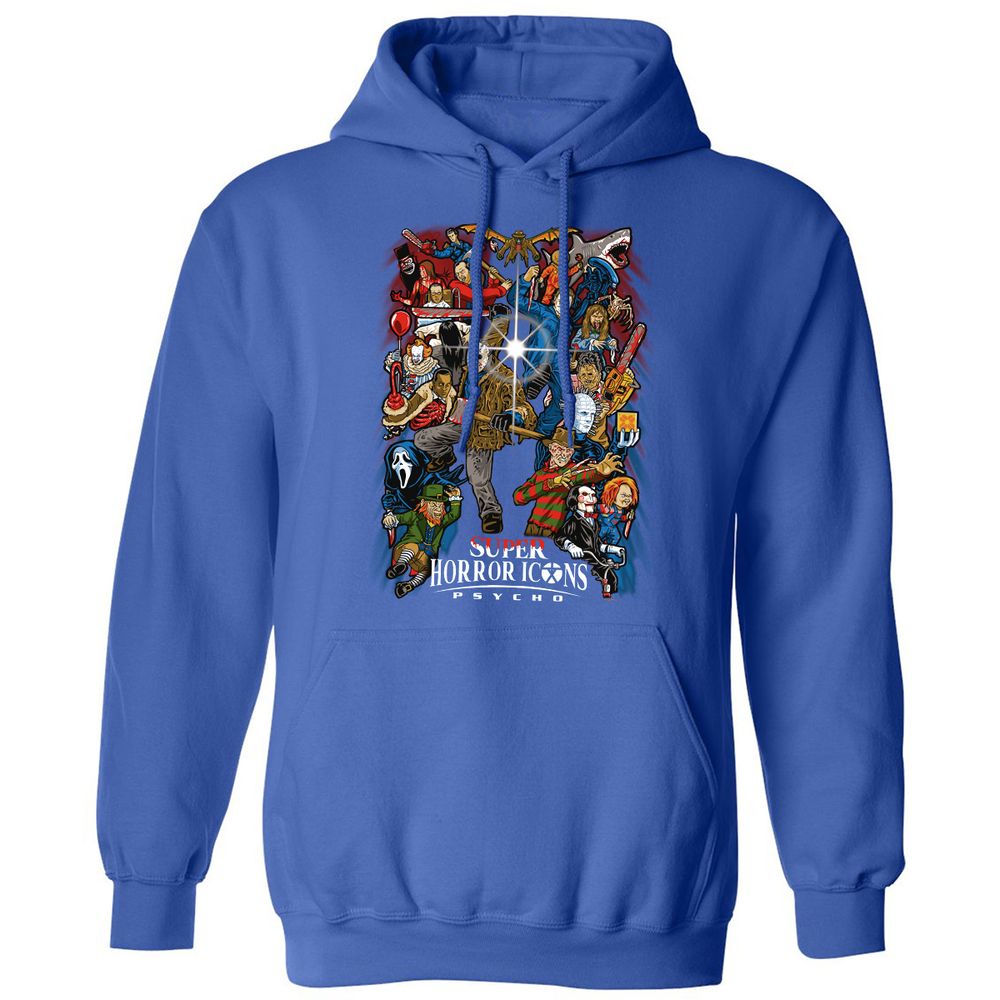 Classic Unisex Hoodie - F4CL4V3P - Royal - 9