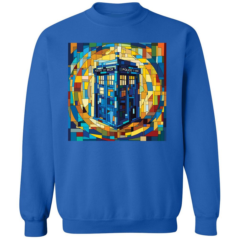 Classic Unisex Sweatshirt - 55FLSZP1 - Royal - 9