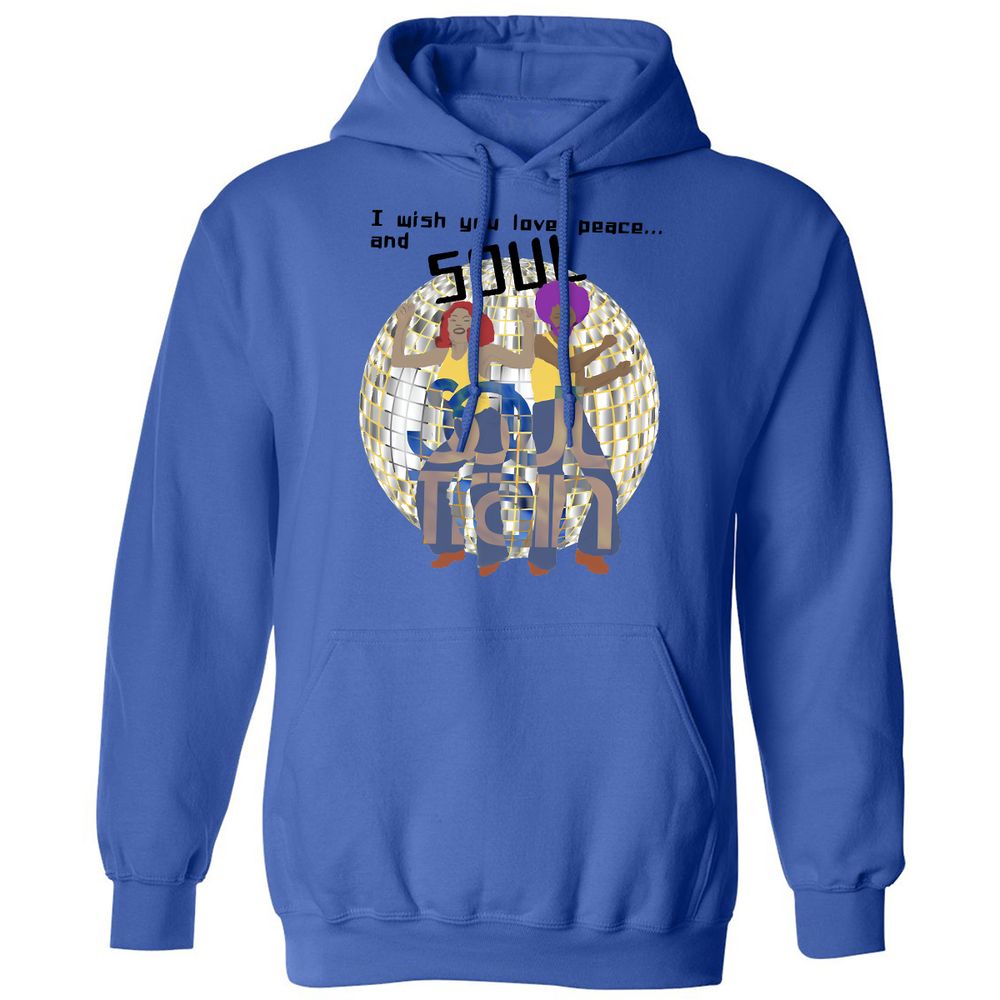 Classic Unisex Hoodie - DDT3PR1F - Royal - 9
