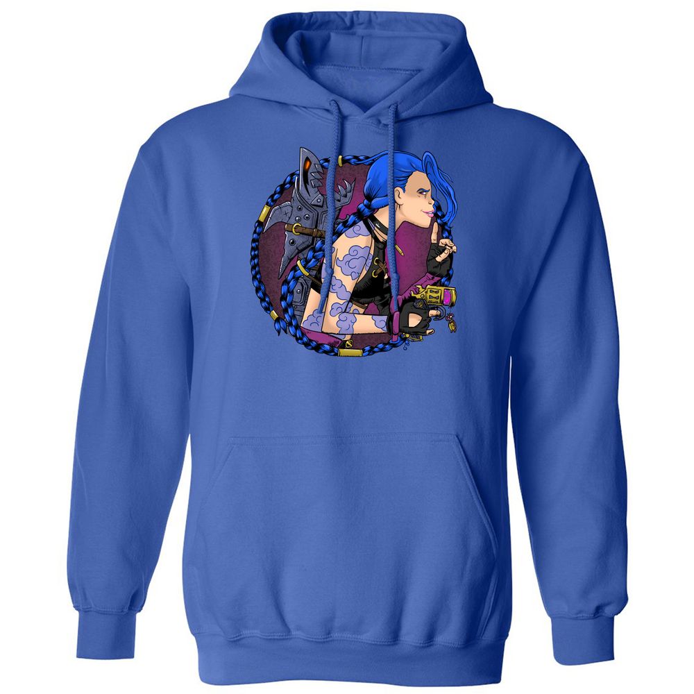 Classic Unisex Hoodie - 28SCEAEZ - Royal - 9