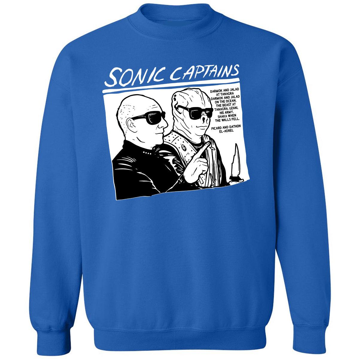 Classic Unisex Sweatshirt - SKPPLZ5N - Royal - 9