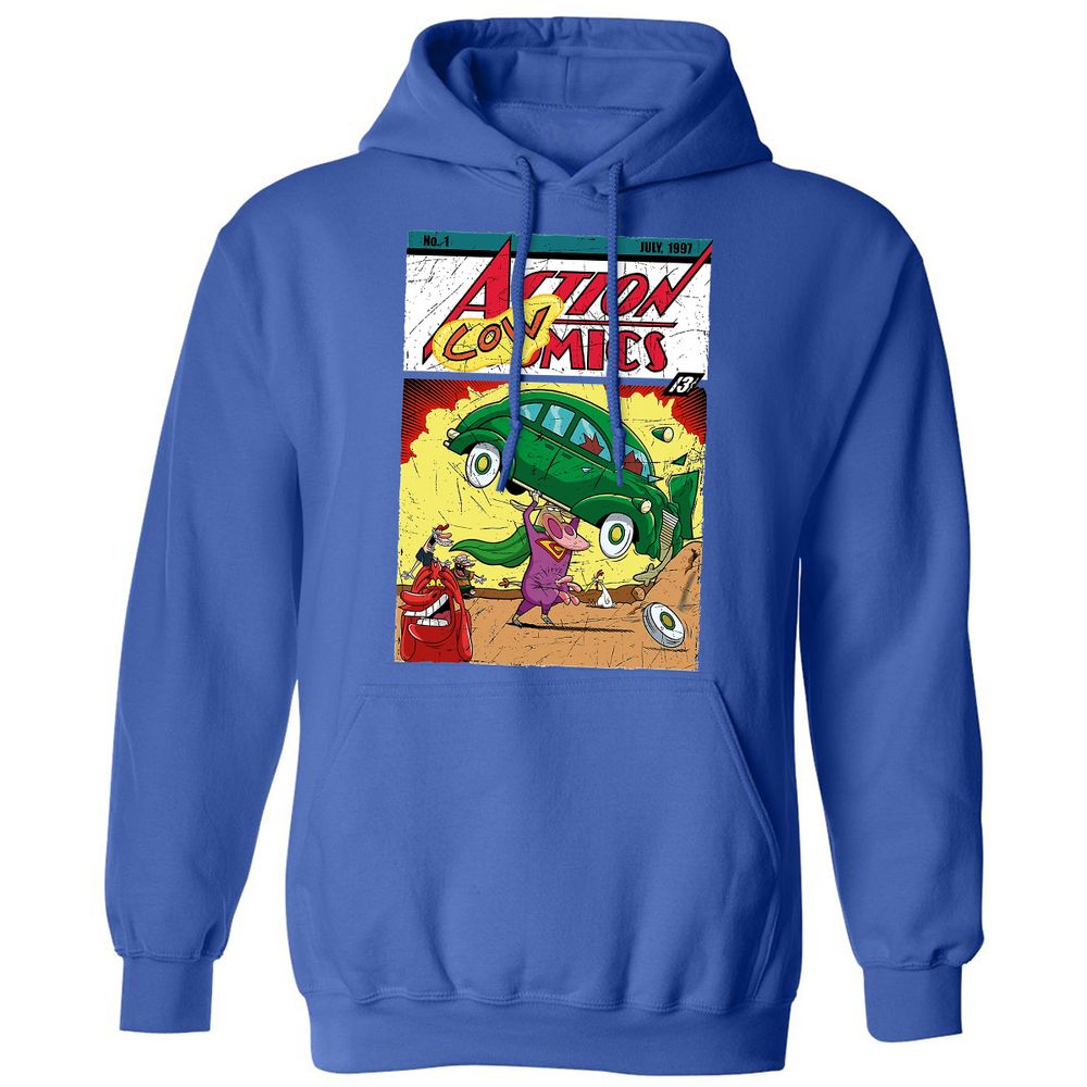 Classic Unisex Hoodie - 9618B2XL - Royal - 9