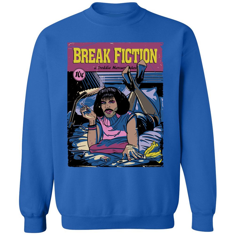 Classic Unisex Sweatshirt - TJPUHWJQ - Royal - 9