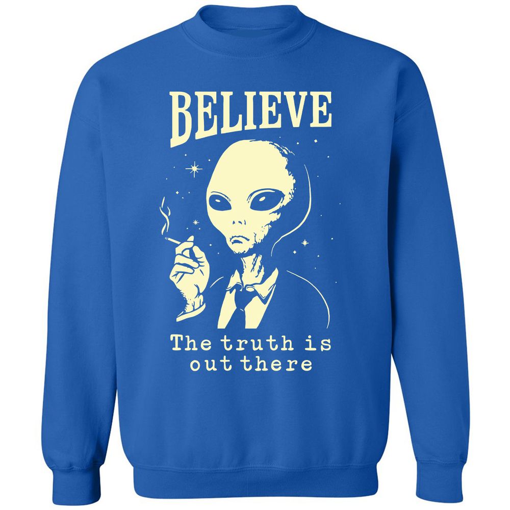 Classic Unisex Sweatshirt - 6JFGBHVU - Royal - 9