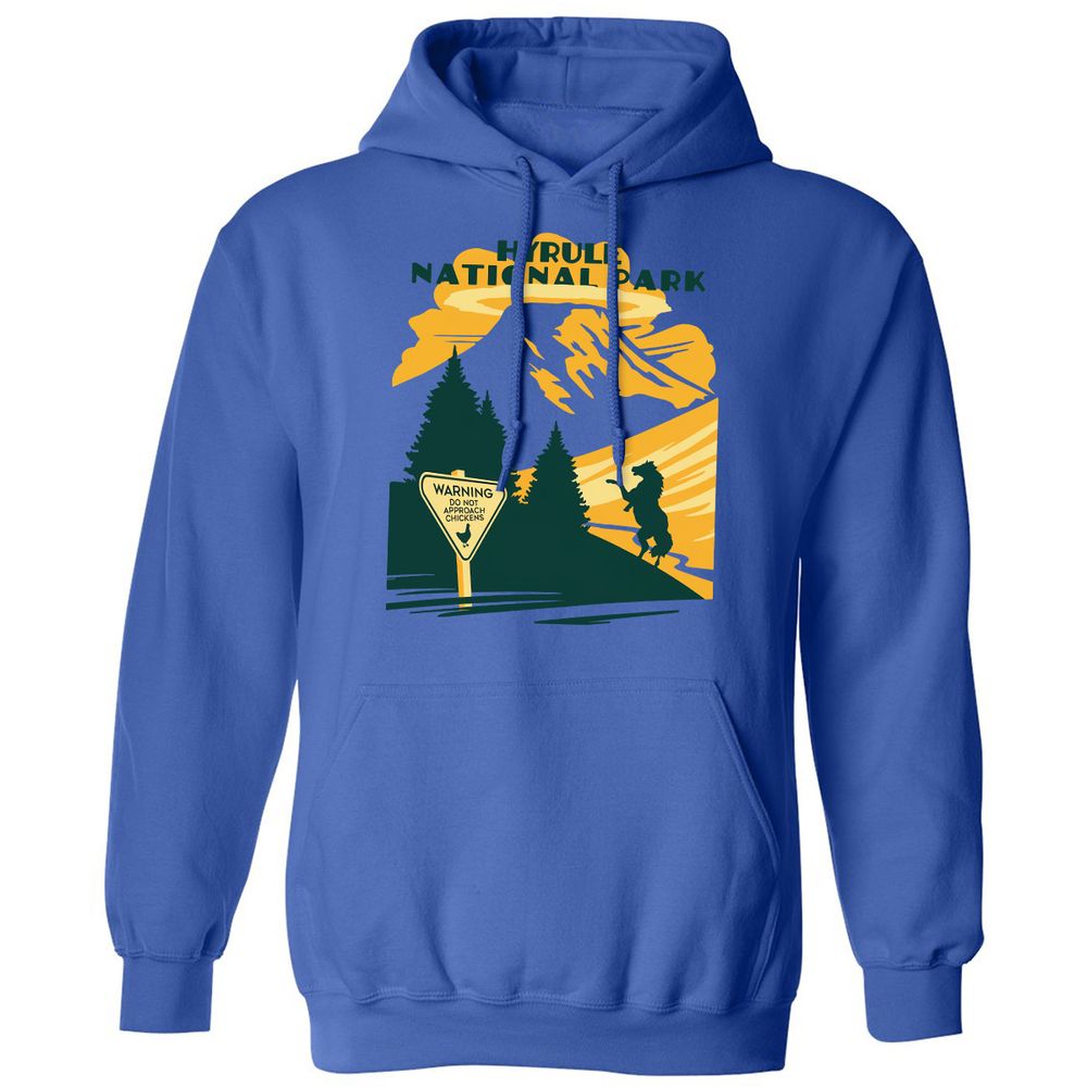 Classic Unisex Hoodie - LND16G23 - Royal - 9