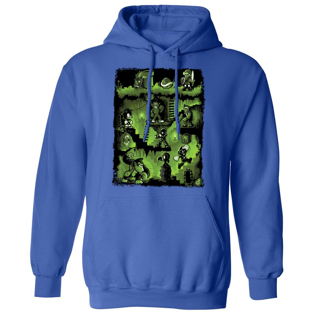 Classic Unisex Hoodie - YZVWK756 - Royal - 9