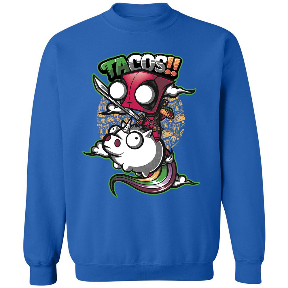 Classic Unisex Sweatshirt - QT1XGSMQ - Royal - 9