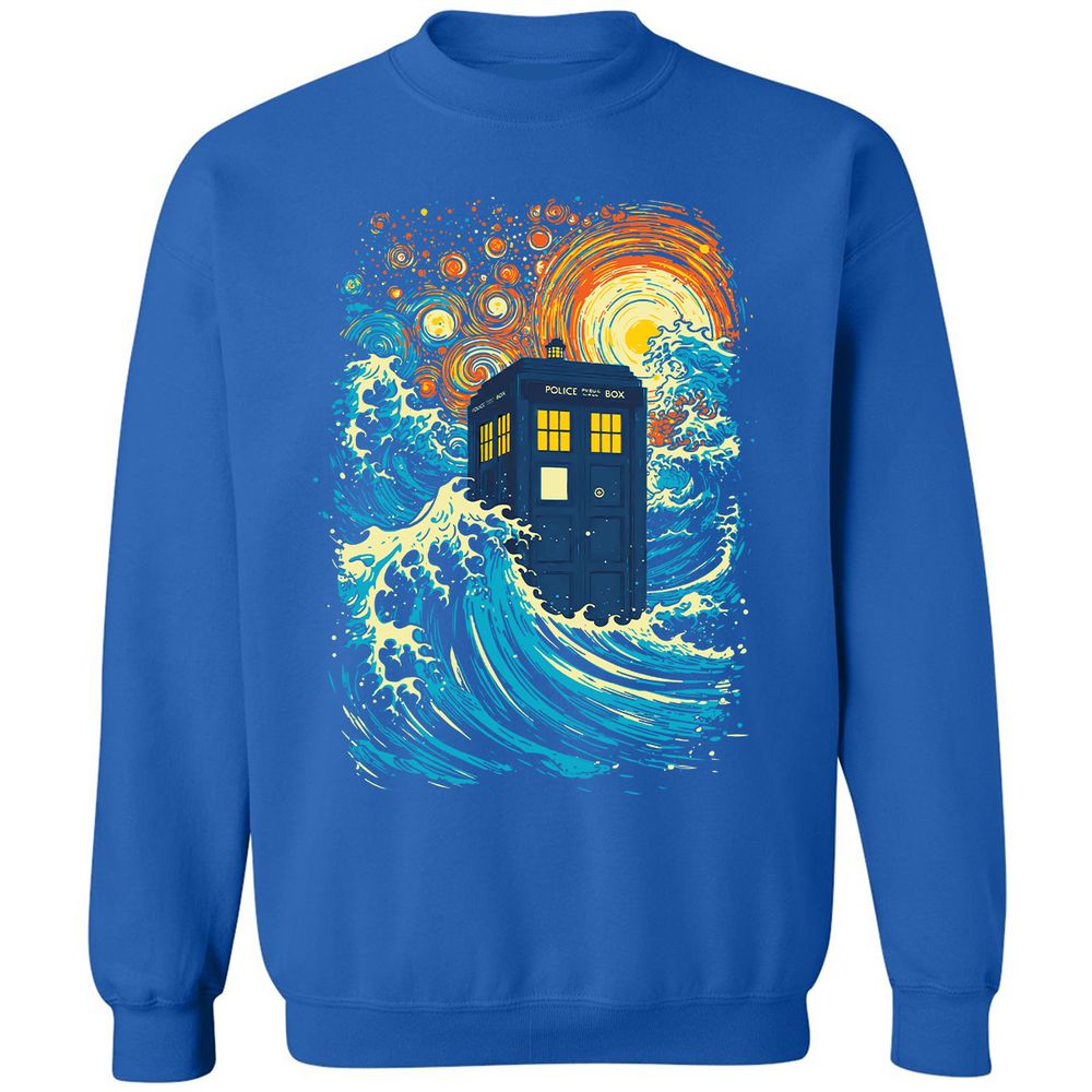 Classic Unisex Sweatshirt - AV1FLB5S - Royal - 9