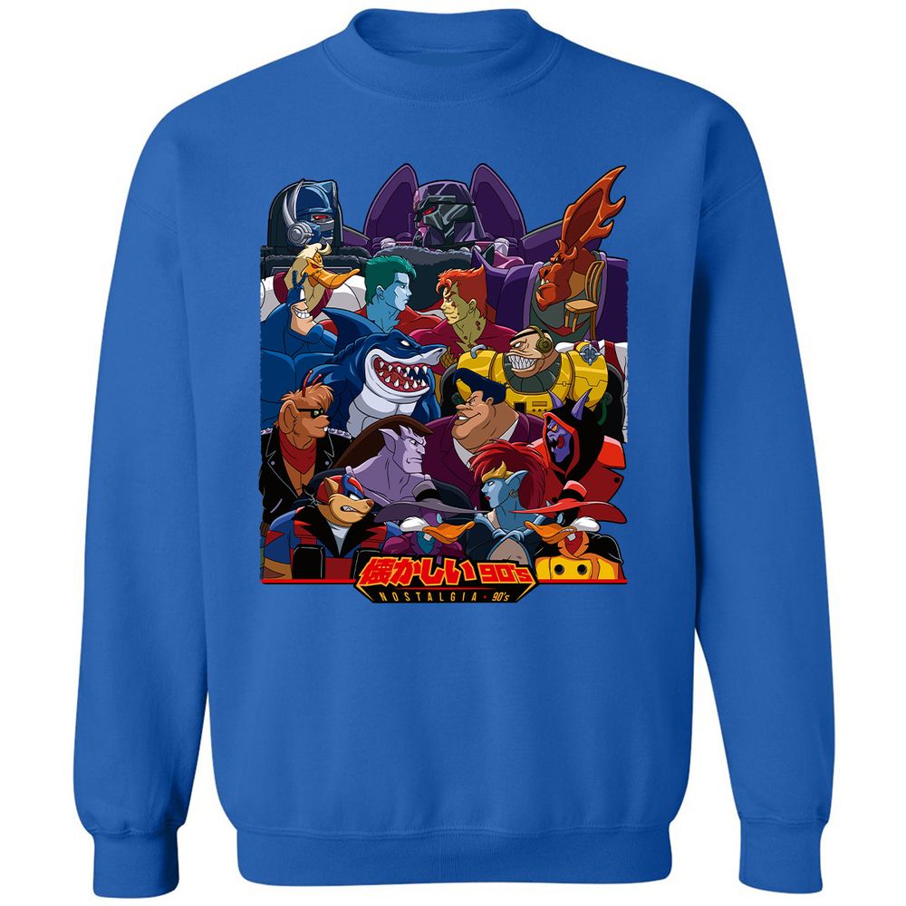 Classic Unisex Sweatshirt - XBR3Y7AW - Royal - 9