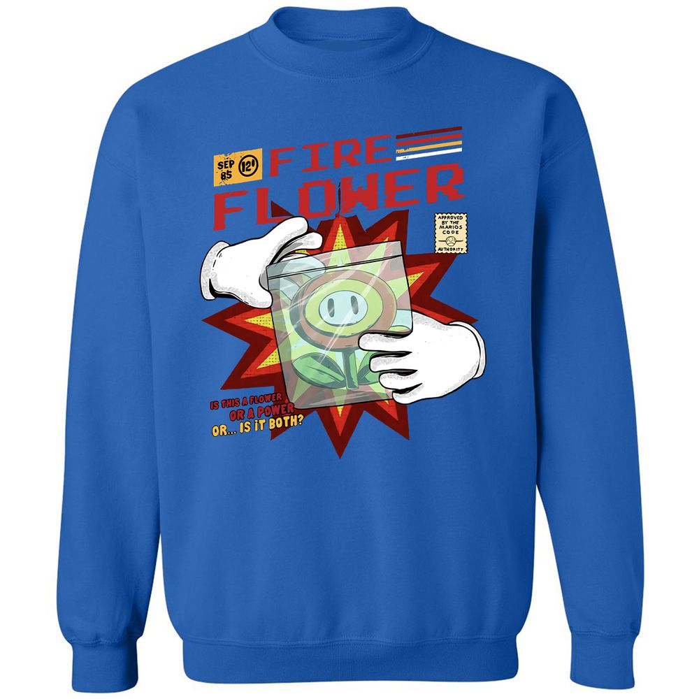 Classic Unisex Sweatshirt - 4NFV9QYR - Royal - 9
