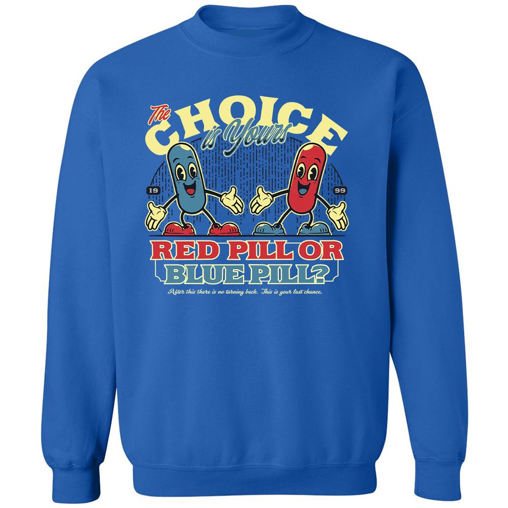 Classic Unisex Sweatshirt - QSTQXUP4 - Royal - 9