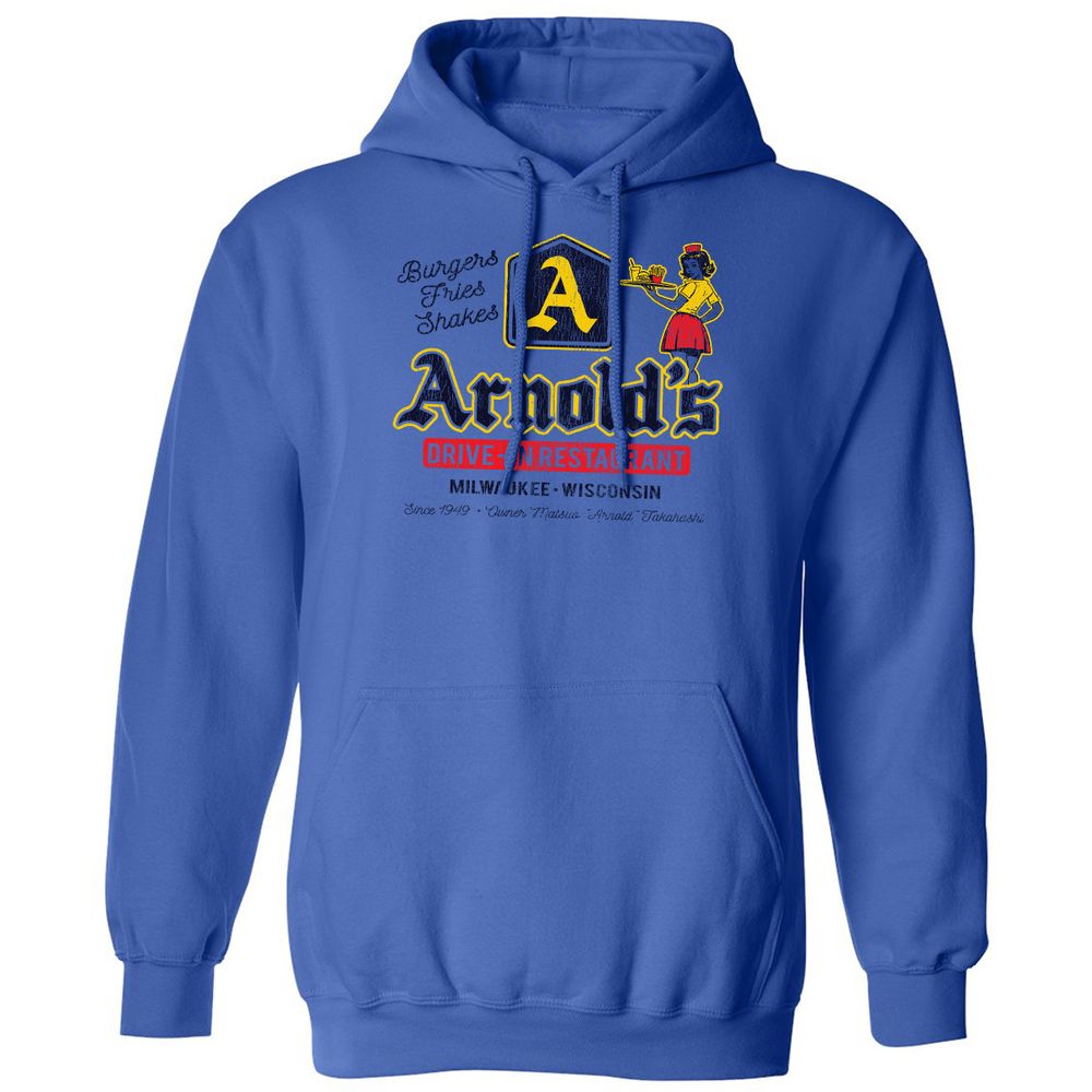 Classic Unisex Hoodie - LJ42W3CX - Royal - 9