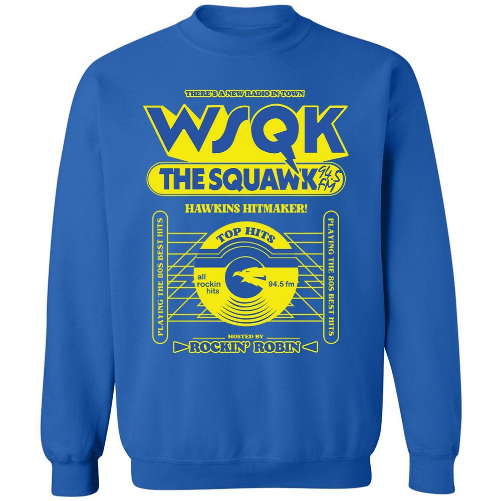 Classic Unisex Sweatshirt - WK76YWMB - Royal - 9