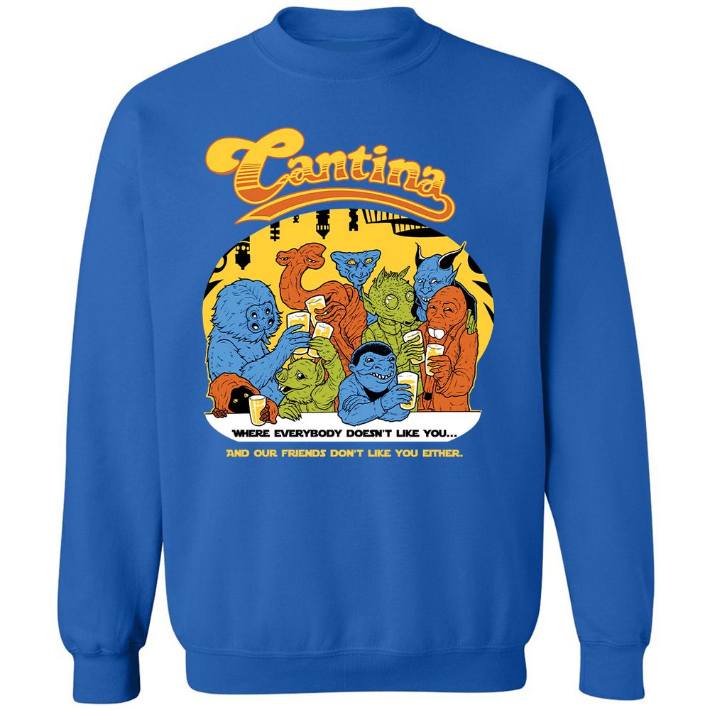 Classic Unisex Sweatshirt - DZUFN7QM - Royal - 9