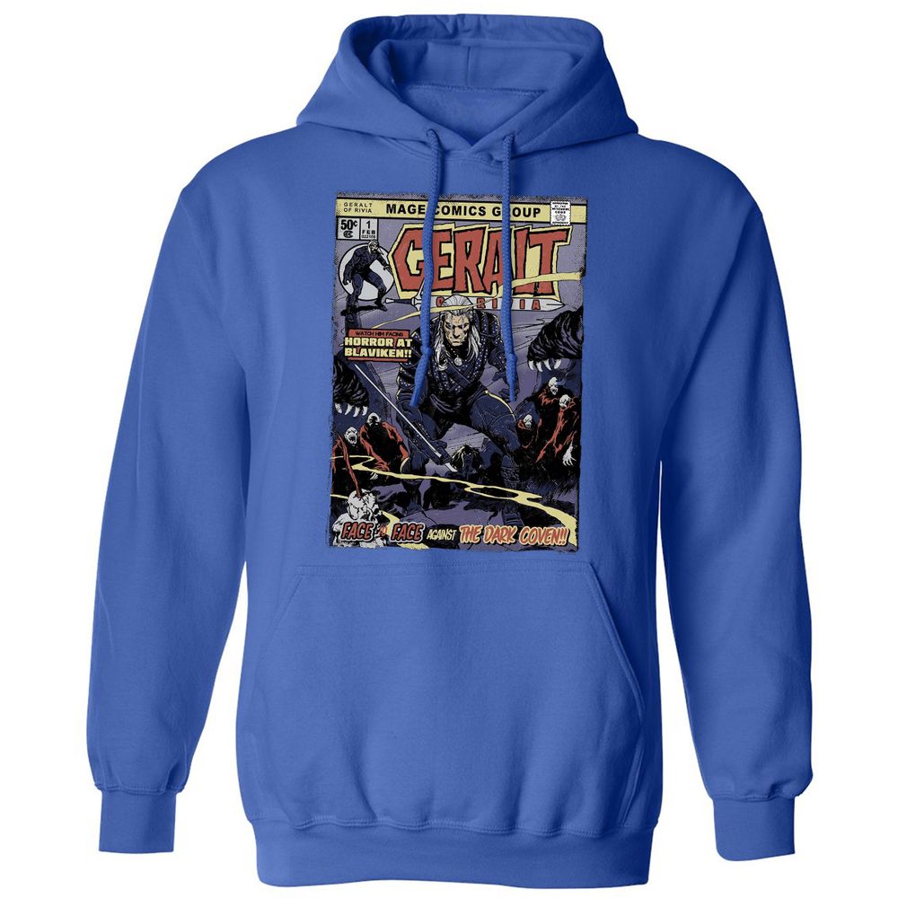 Classic Unisex Hoodie - 3ZUD3SDK - Royal - 9