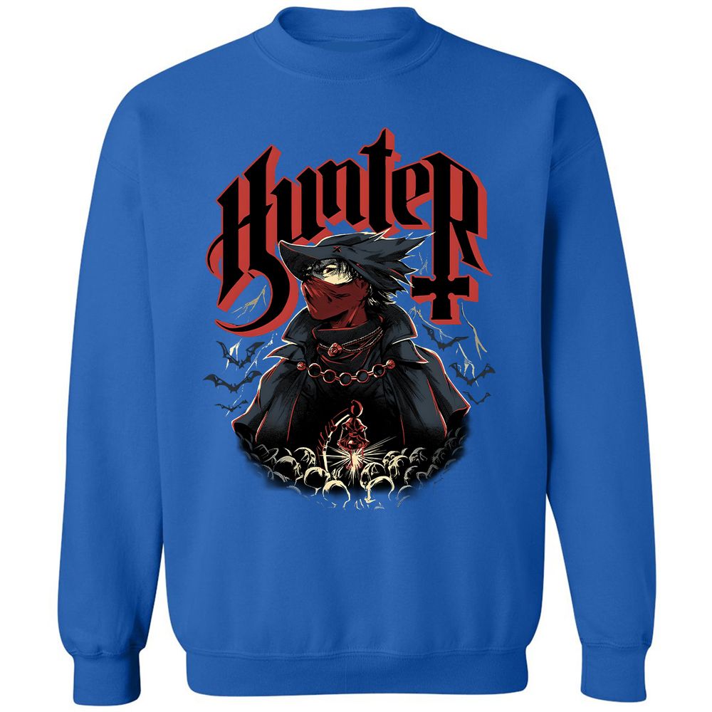 Classic Unisex Sweatshirt - VE86P7FQ - Royal - 9