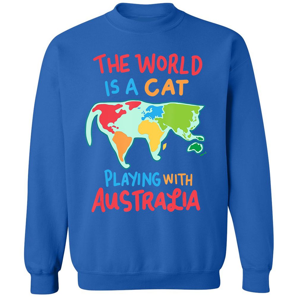 Classic Unisex Sweatshirt - Y32LEPNZ - Royal - 9