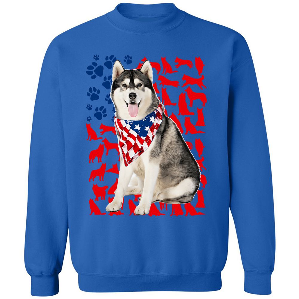 Classic Unisex Sweatshirt - 6NSV8C5F - Royal - 9