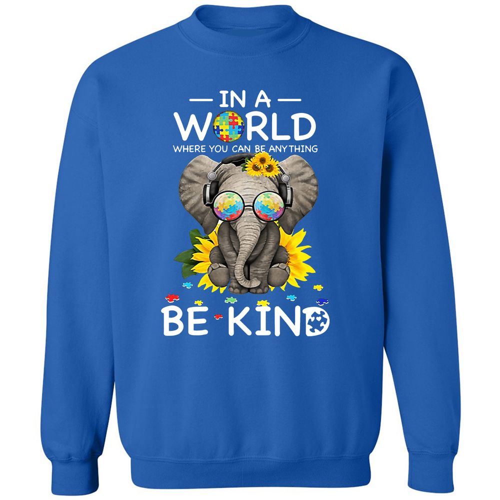 Classic Unisex Sweatshirt - 4CZ48JXN - Royal - 9