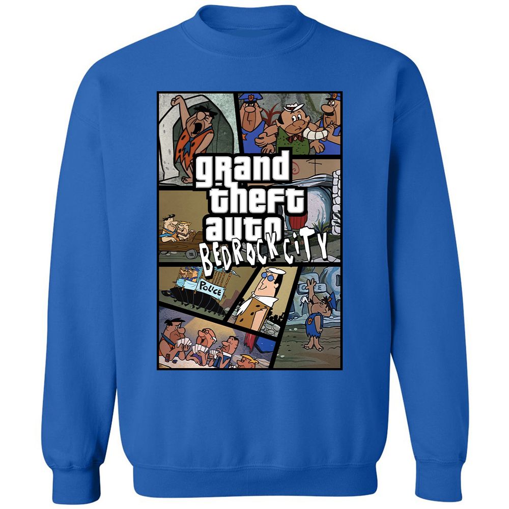 Classic Unisex Sweatshirt - QCVE921Y - Royal - 9