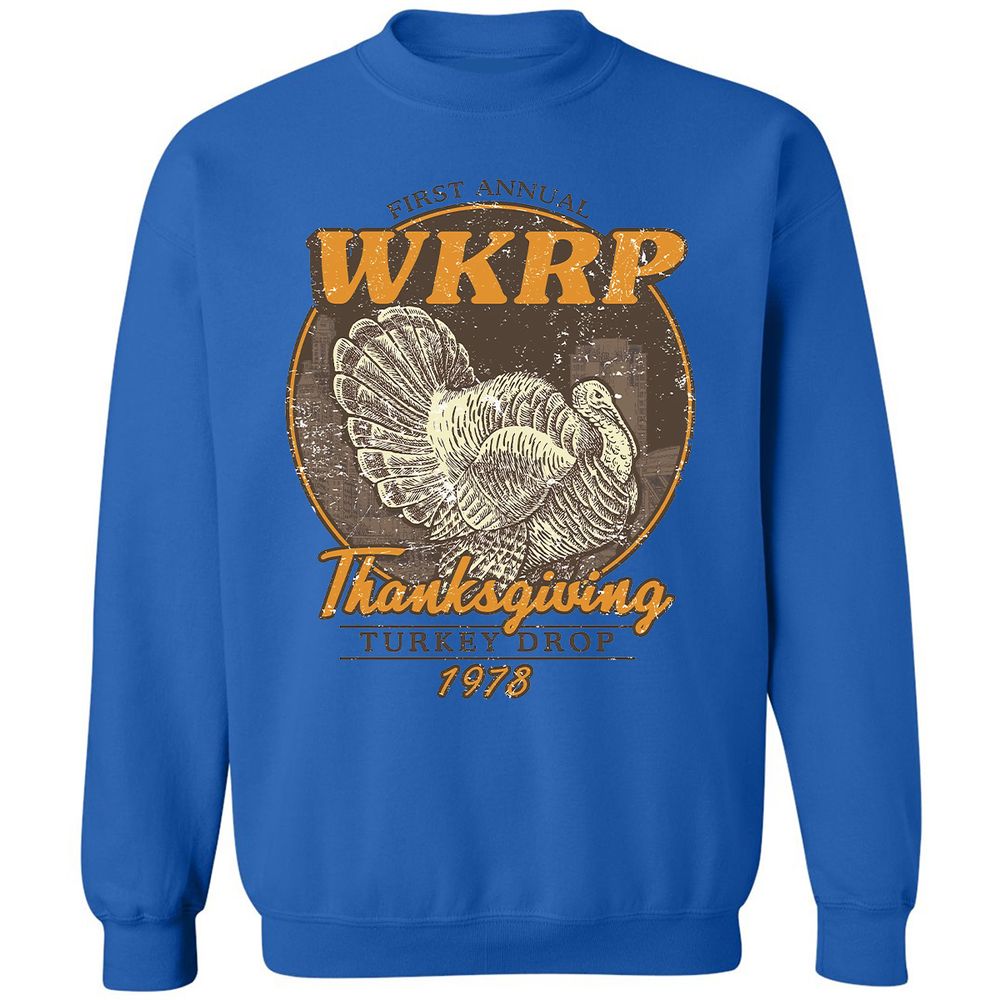 WKRP Turkey Drop - Royal - 9