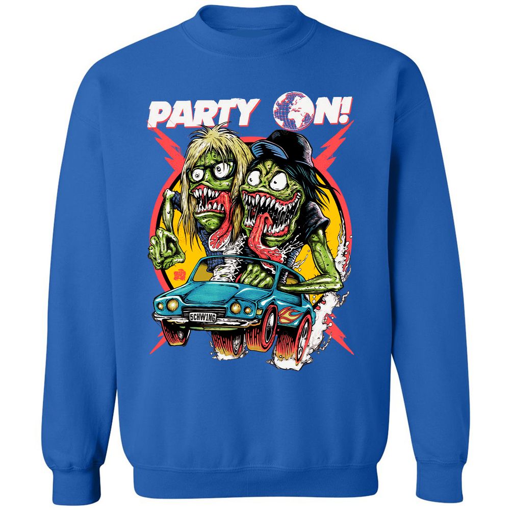 Classic Unisex Sweatshirt - 4LGT4XKZ - Royal - 9