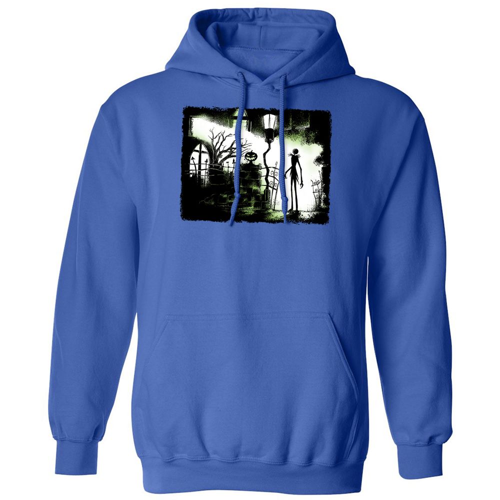 Classic Unisex Hoodie - Black - Royal - 9