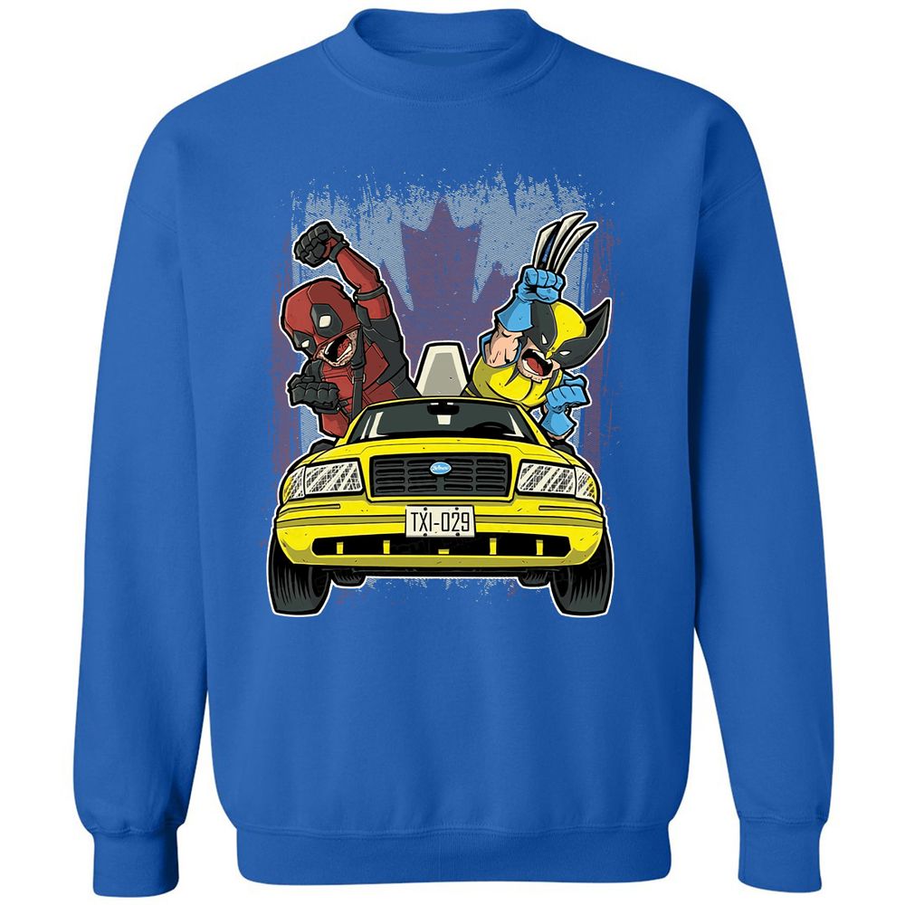 Classic Unisex Sweatshirt - QWCKBJBJ - Royal - 9