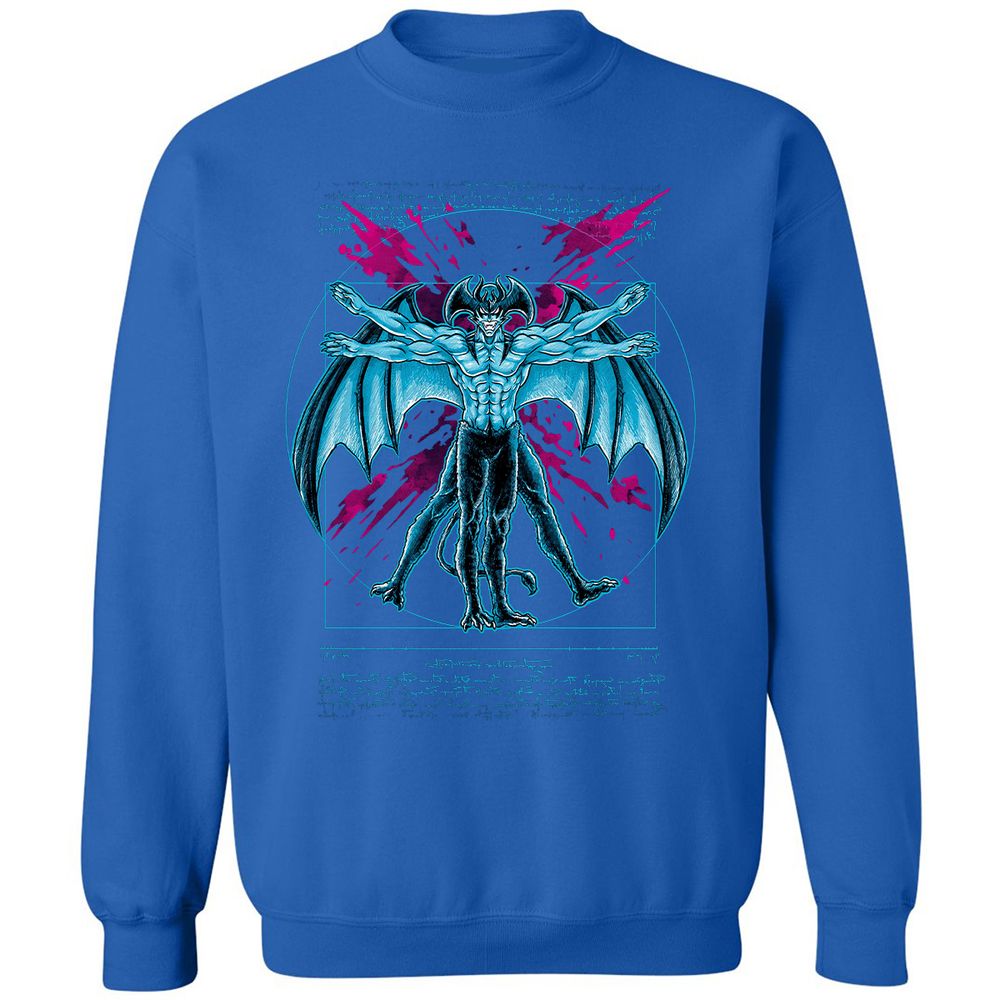 Classic Unisex Sweatshirt - LNDTCCL5 - Royal - 9