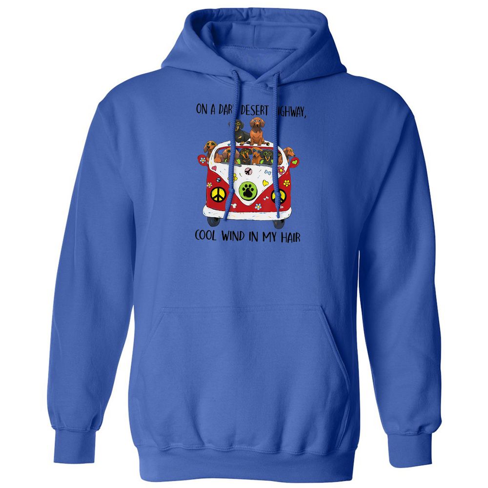 Classic Unisex Hoodie - CR85H73J - Royal - 9