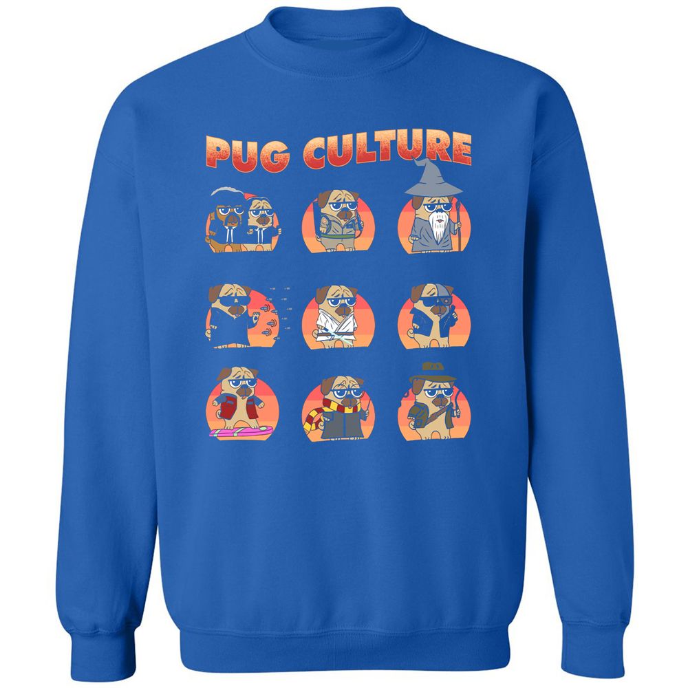 Classic Unisex Sweatshirt - VA42TRNH - Royal - 9