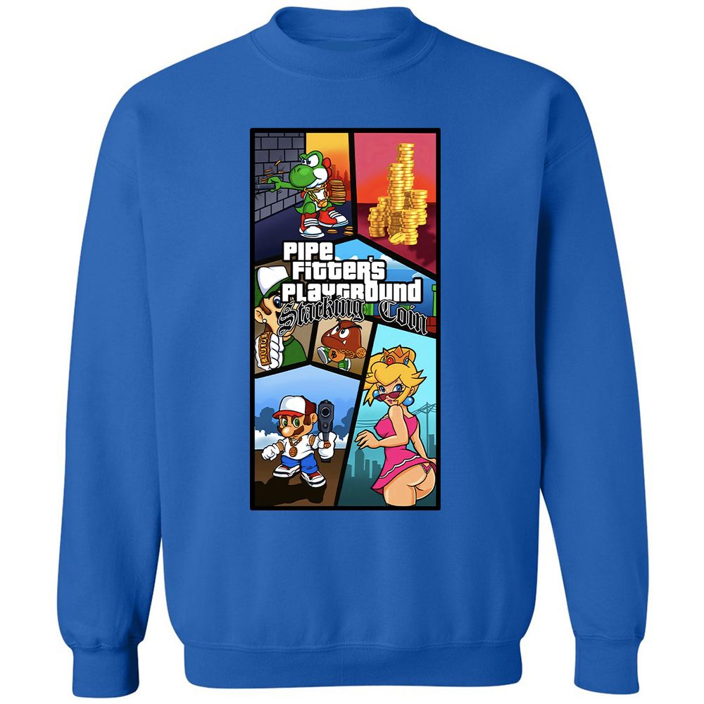 Classic Unisex Sweatshirt - YYBRFW8L - Royal - 9