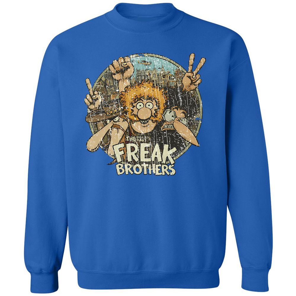 Classic Unisex Sweatshirt - 7EE4JZZ4 - Royal - 9
