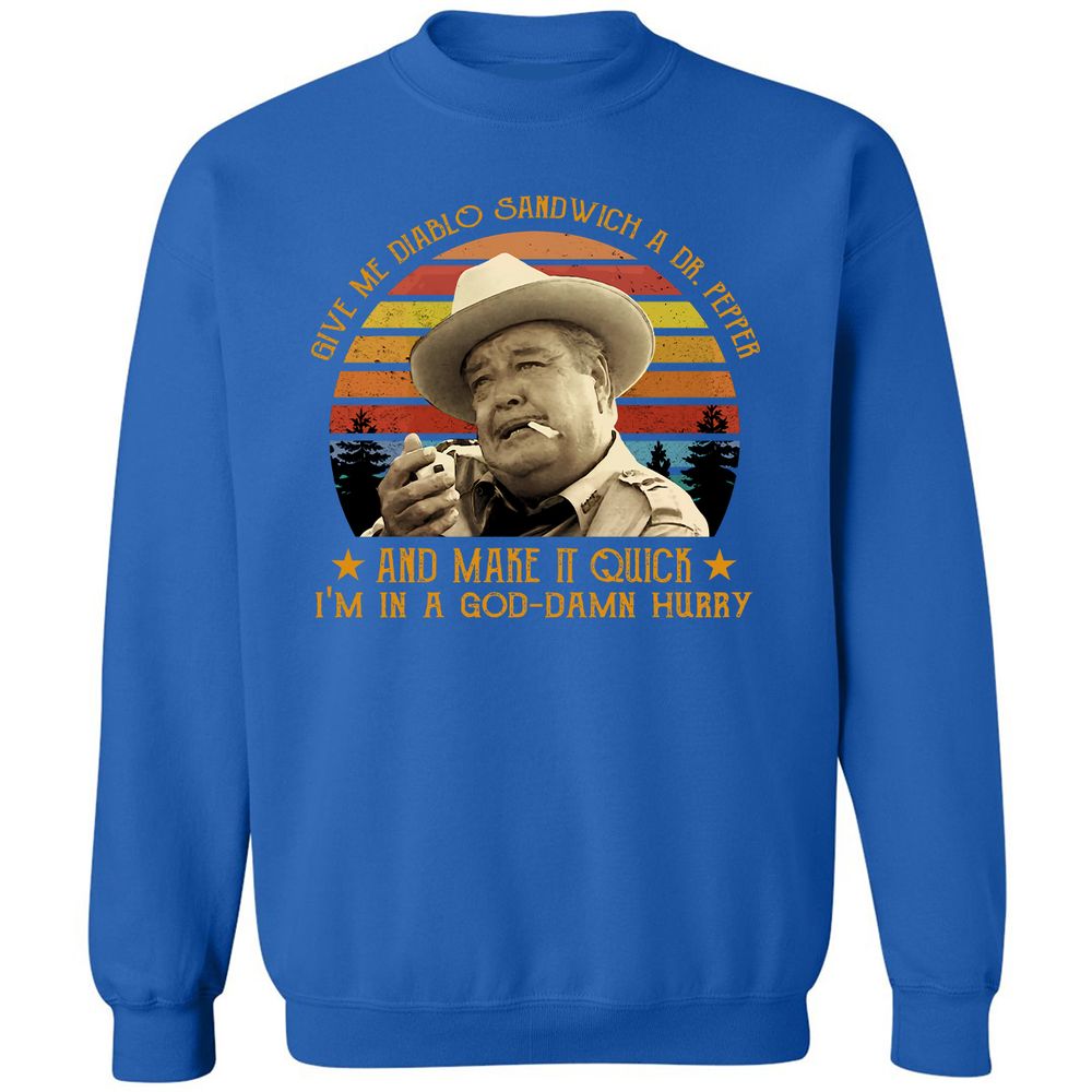Classic Unisex Sweatshirt - JHRK58ZQ - Royal - 9
