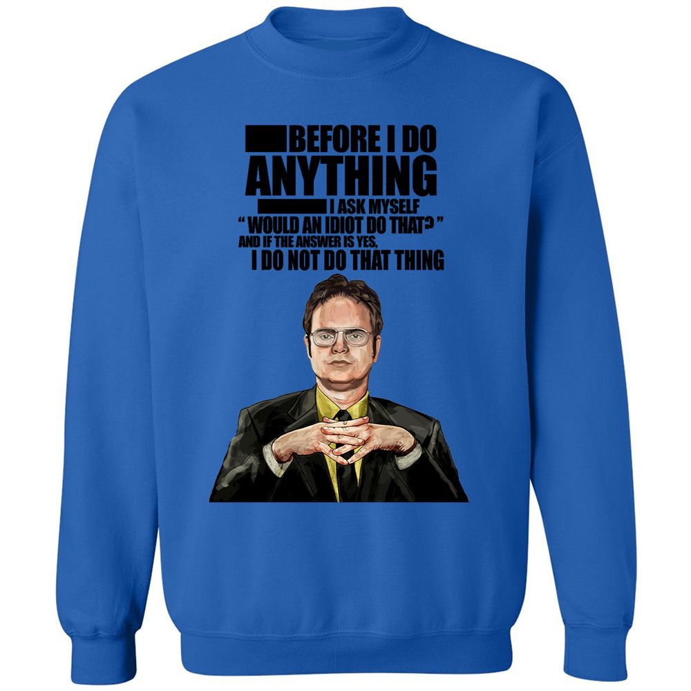 Classic Unisex Sweatshirt - 4LKGQU86 - Royal - 9