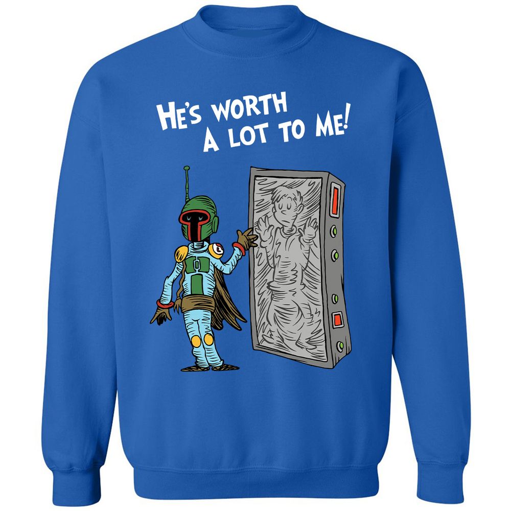 Classic Unisex Sweatshirt - VPWXZNZQ - Royal - 9