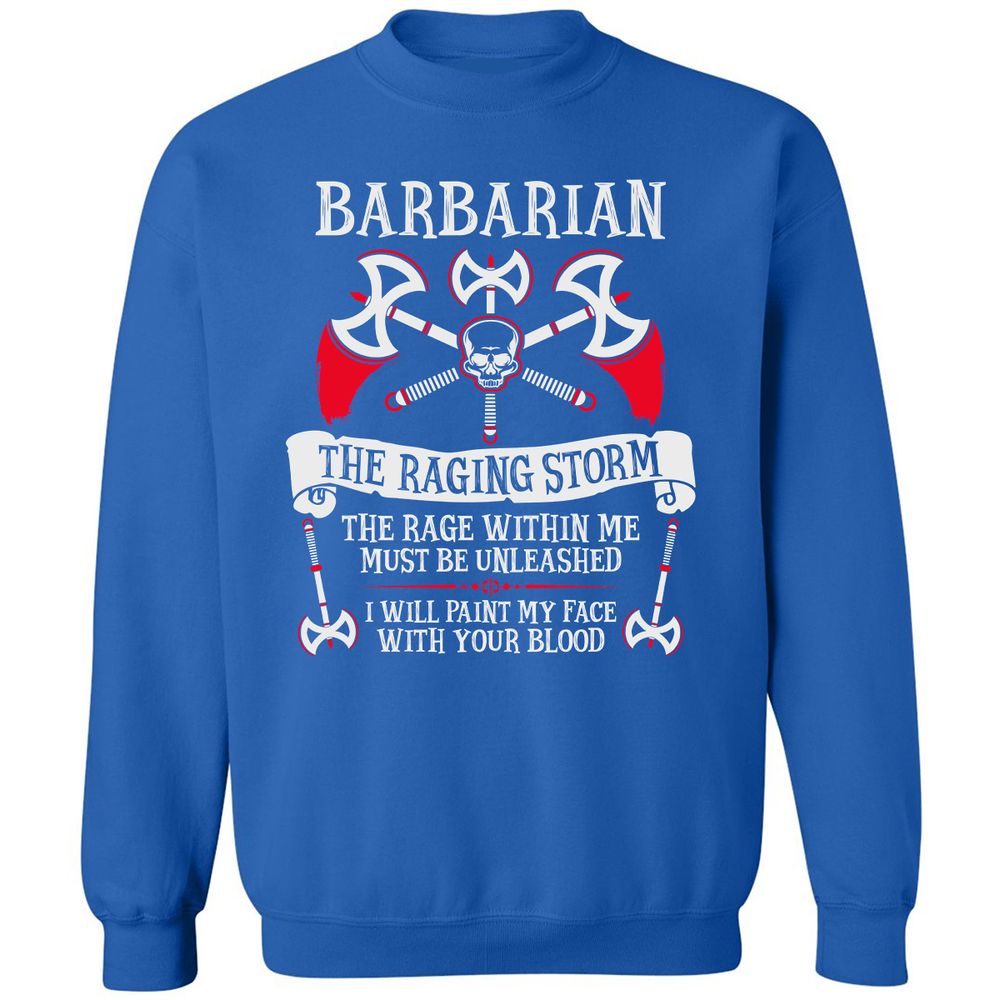 Classic Unisex Sweatshirt - 1VGC8DCM - Royal - 9