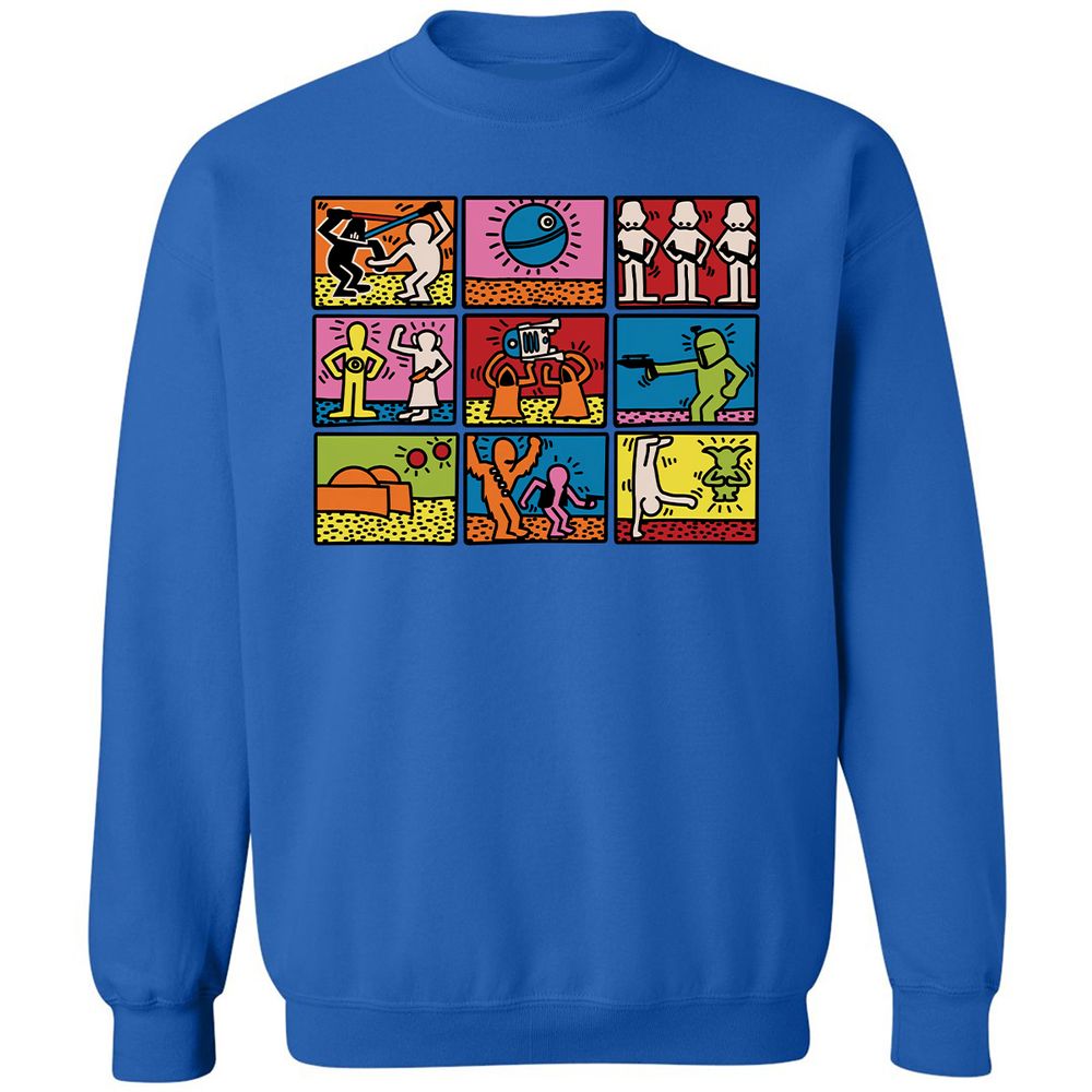 Classic Unisex Sweatshirt - ALLXRSSM - Royal - 9