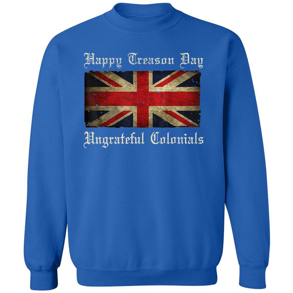 Classic Unisex Sweatshirt - 7TJETHYA - Royal - 9