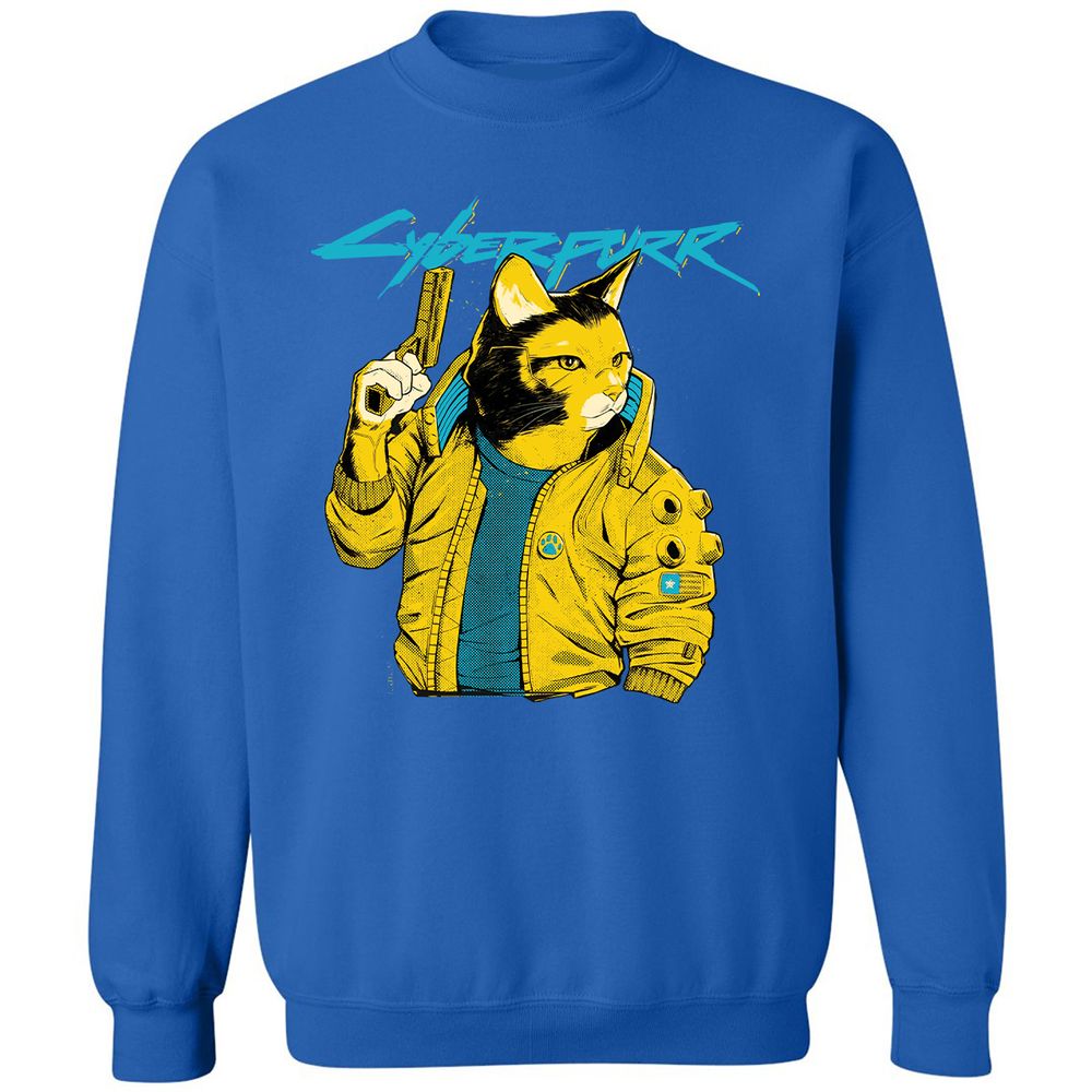 Classic Unisex Sweatshirt - 7AM2N458 - Royal - 9