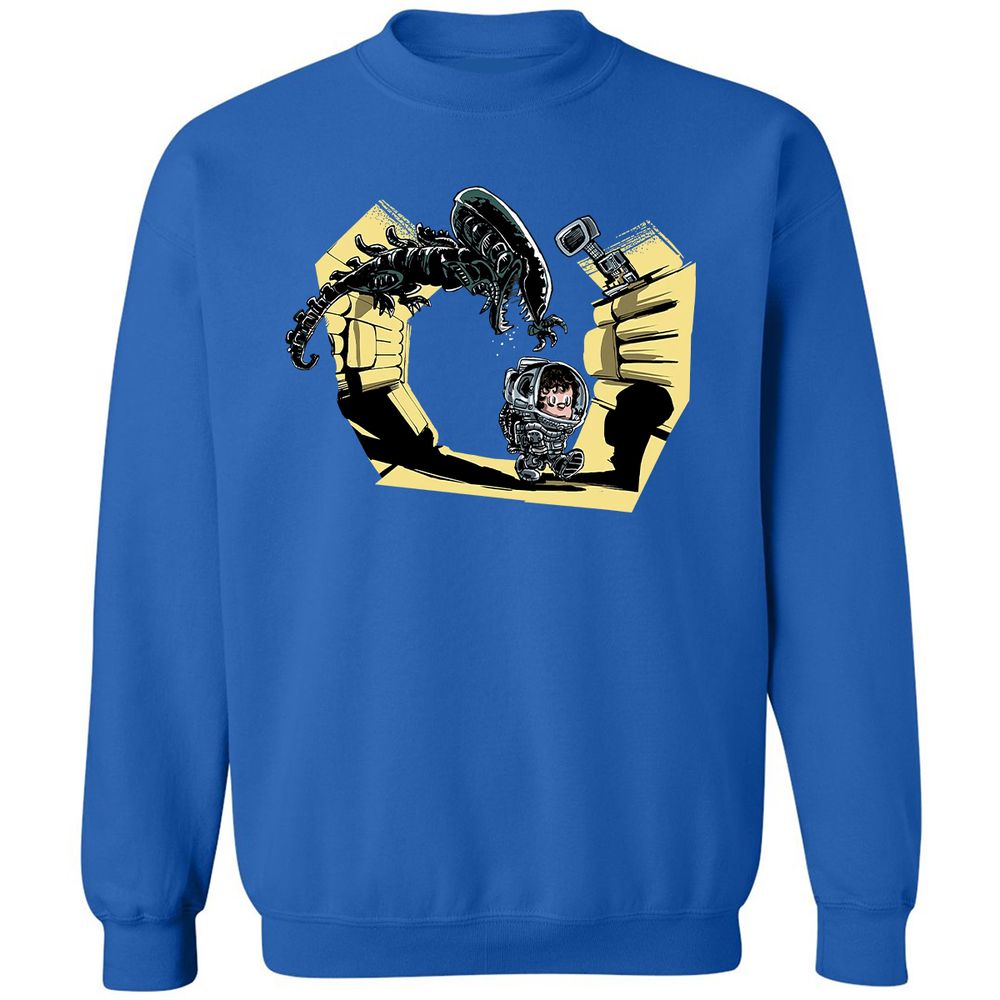 Classic Unisex Sweatshirt - 3VYKDW1J - Royal - 9