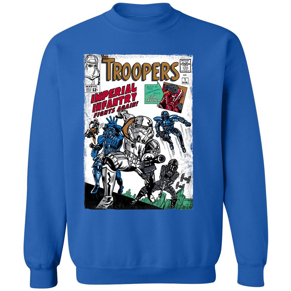 Classic Unisex Sweatshirt - SZ5CHWJ2 - Royal - 9