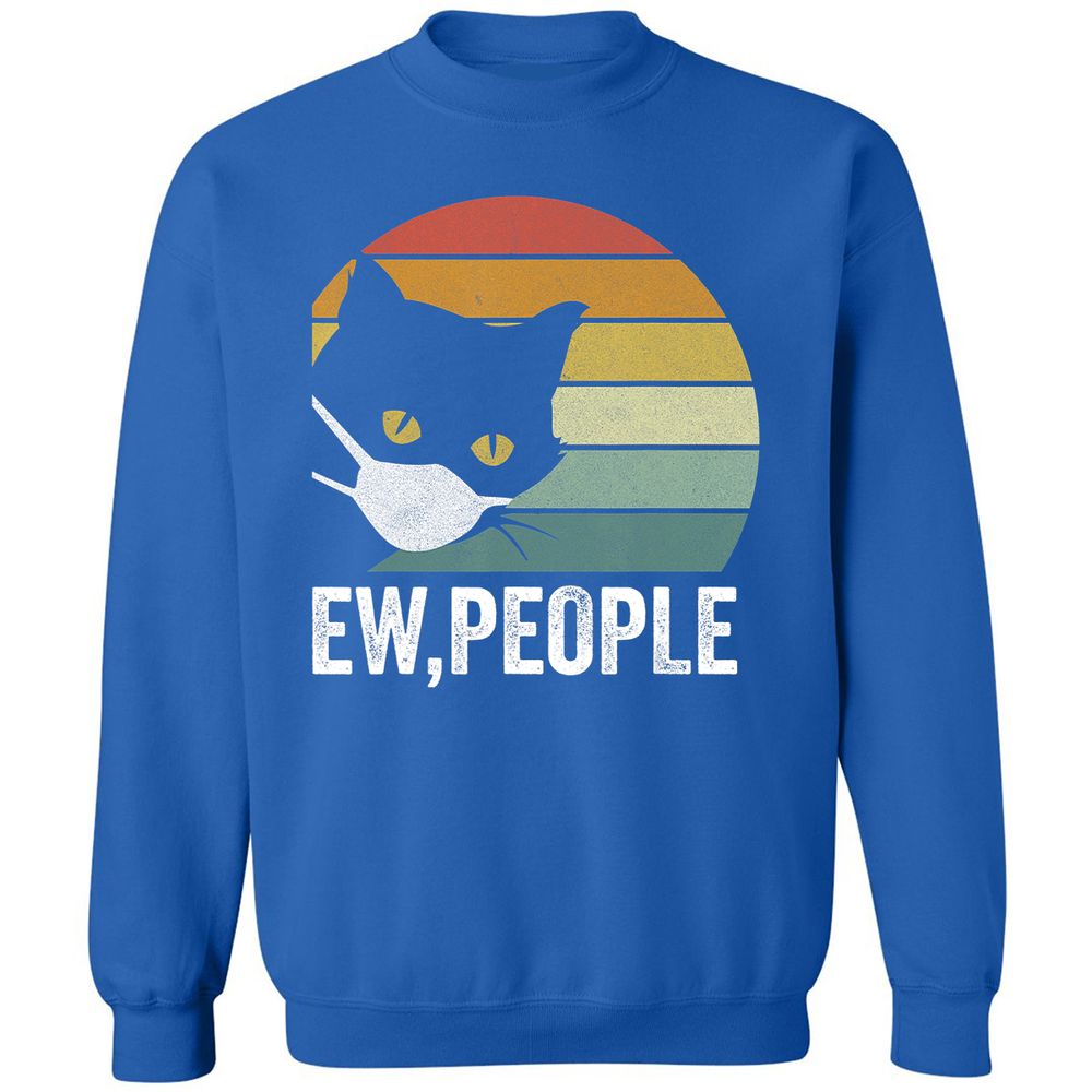 Classic Unisex Sweatshirt - QRWFNPU2 - Royal - 9